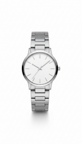 Minimalist Metallic Band Wristwatch